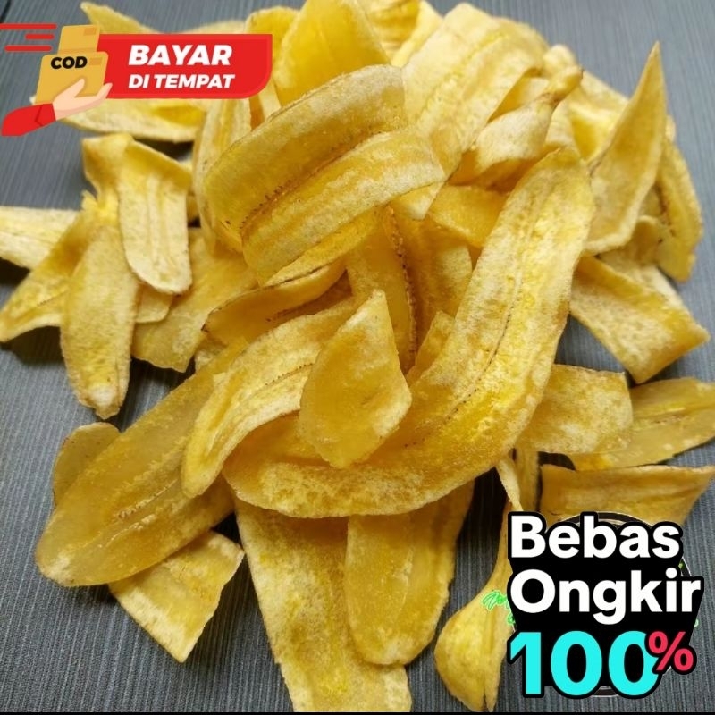 

Keripik pisang 250g asin gurih crispy pisang nangka / pisang kepok