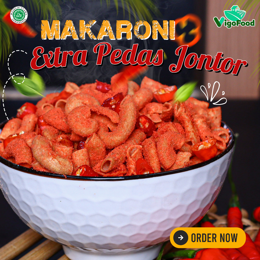 

MAKARONI RASA EXTRA PEDAS JONTOR / MACARONI / MAKRONI EXTRA PEDAS JONTOR BY CHOCOTEA