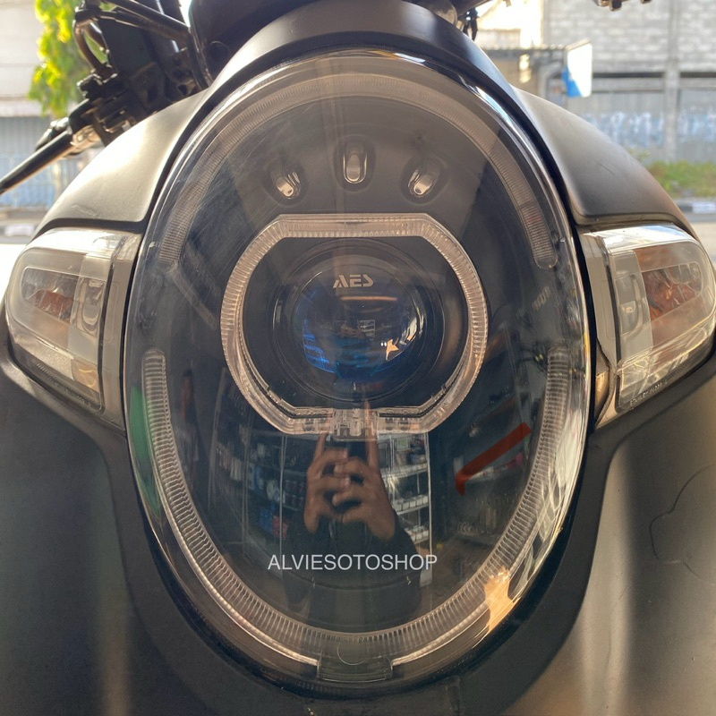 Lampu Biled Scoopy 2019 Bahan Aes Turbo Experince