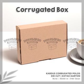 

Kardus Corrugated 20x15x5 CM | Die Cut | Kotak Karton | Box Packing Souvenir Pizza