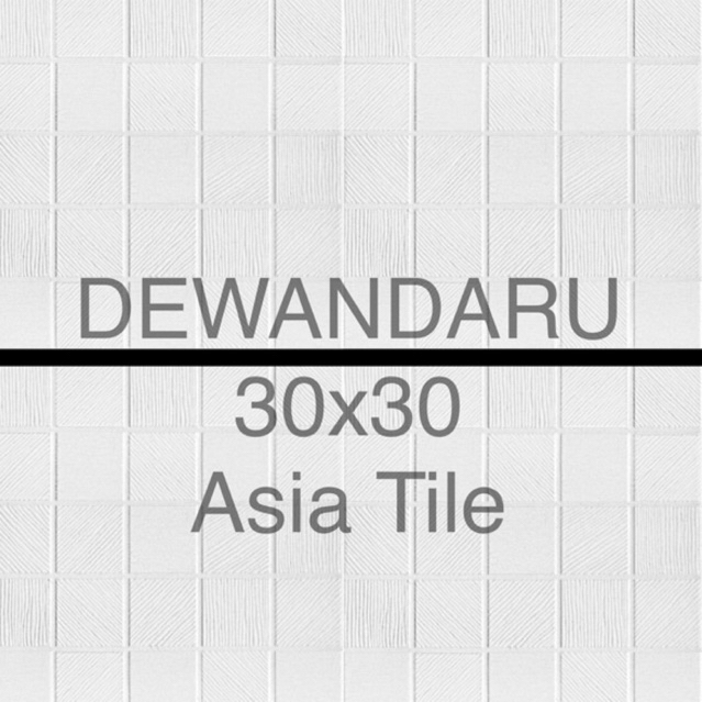KERAMIK ALPHA WHITE MINIMALIS 30X30 KERAMIK DINDING ASIA TILE KERAMIK MOTIF KASAR