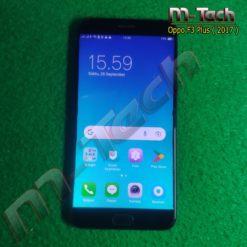 [N] PCB Mesin Oppo F3 Plus (4/64 Gb) original hidup normal