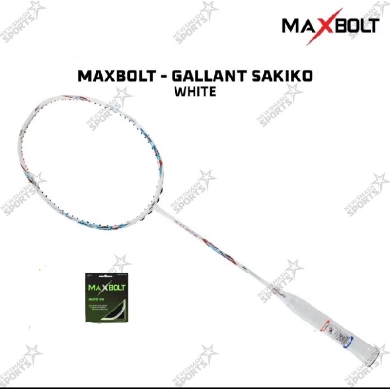 raket badminton maxbolt gallant sakiko white