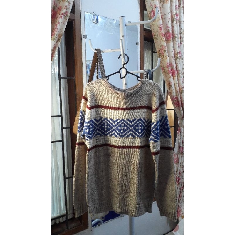 sweater rajut vintage
