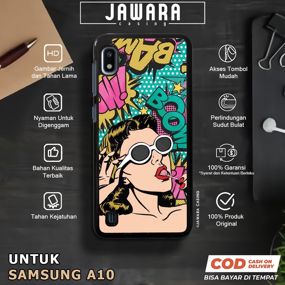 Case Samsung A10 Casing Samsung A10 [GIRL] Premium Case Glossy Case Hp Samsung Jawara Casing Hp Sams