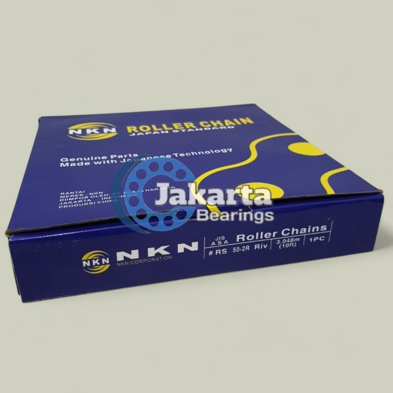 Rantai RS 50-2 / RS50-2 (Double) Rantai Sprocket Merk NKN