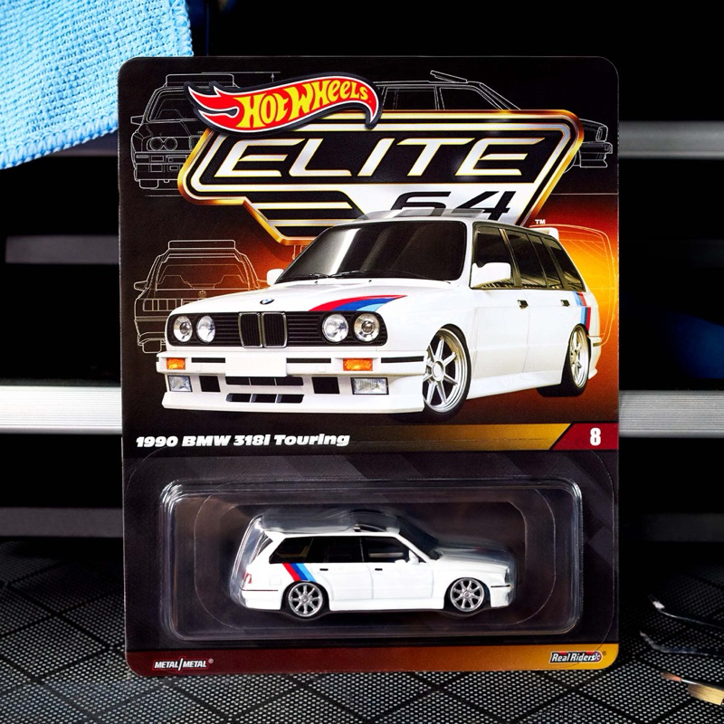 HOT ITEMS READY STOCK Hot Wheels RLC ELITE 64 1990 BMW 318i Touring Wagon