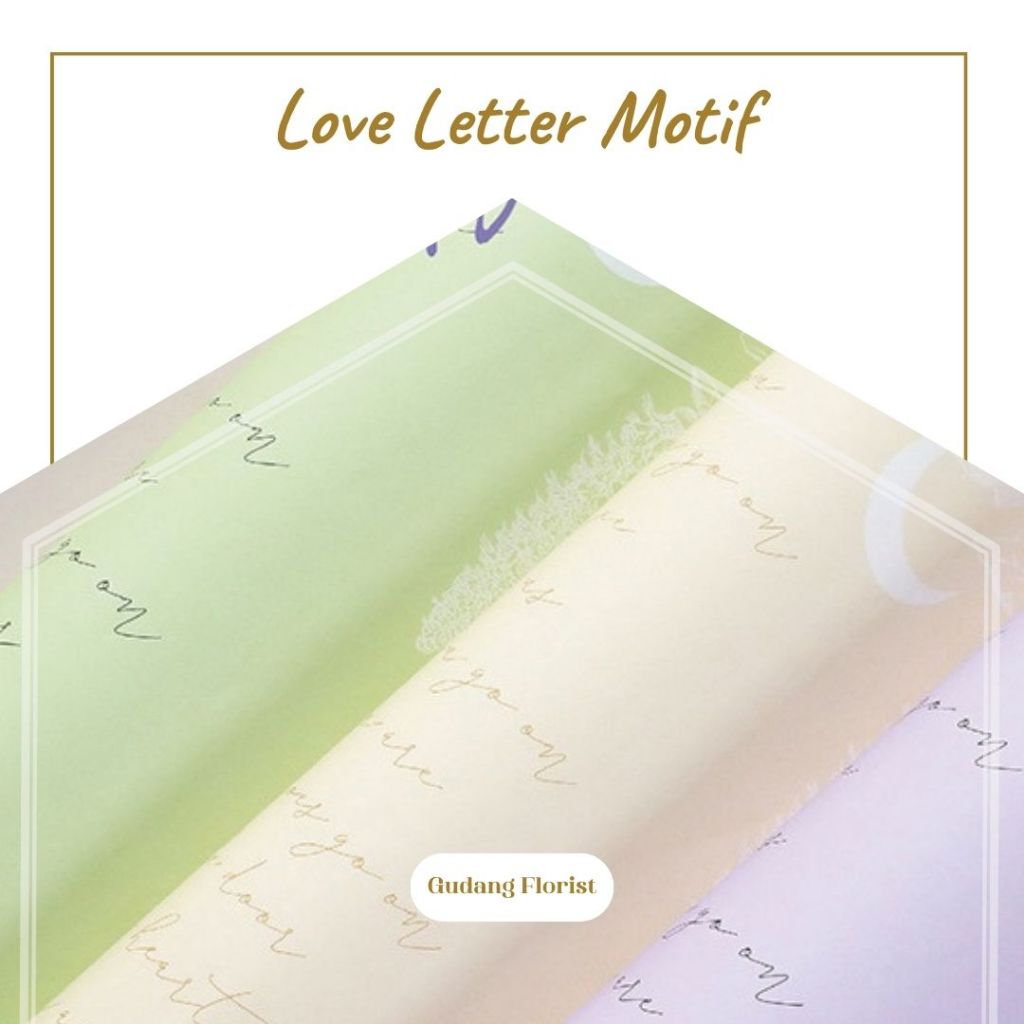 

LOVE LETTER MOTIF