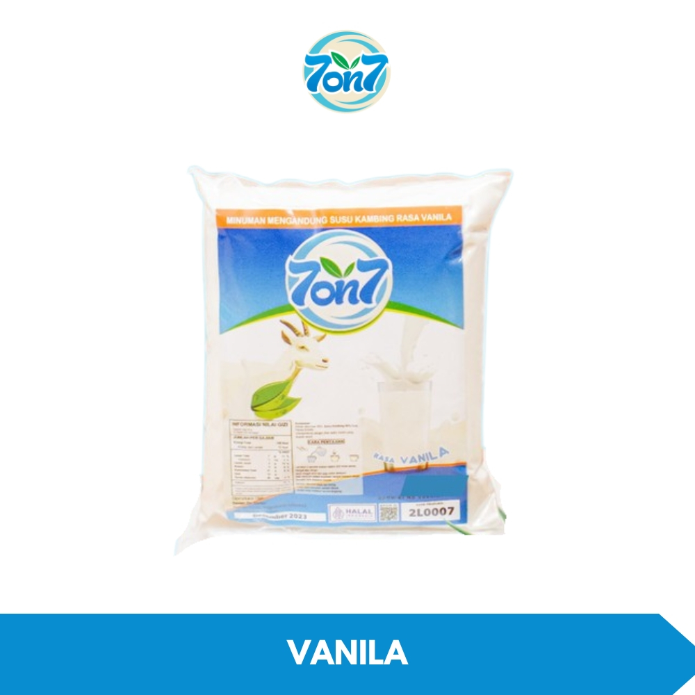 

7ON7 - Susu Kambing Bubuk Rasa Vanila - 1 KG