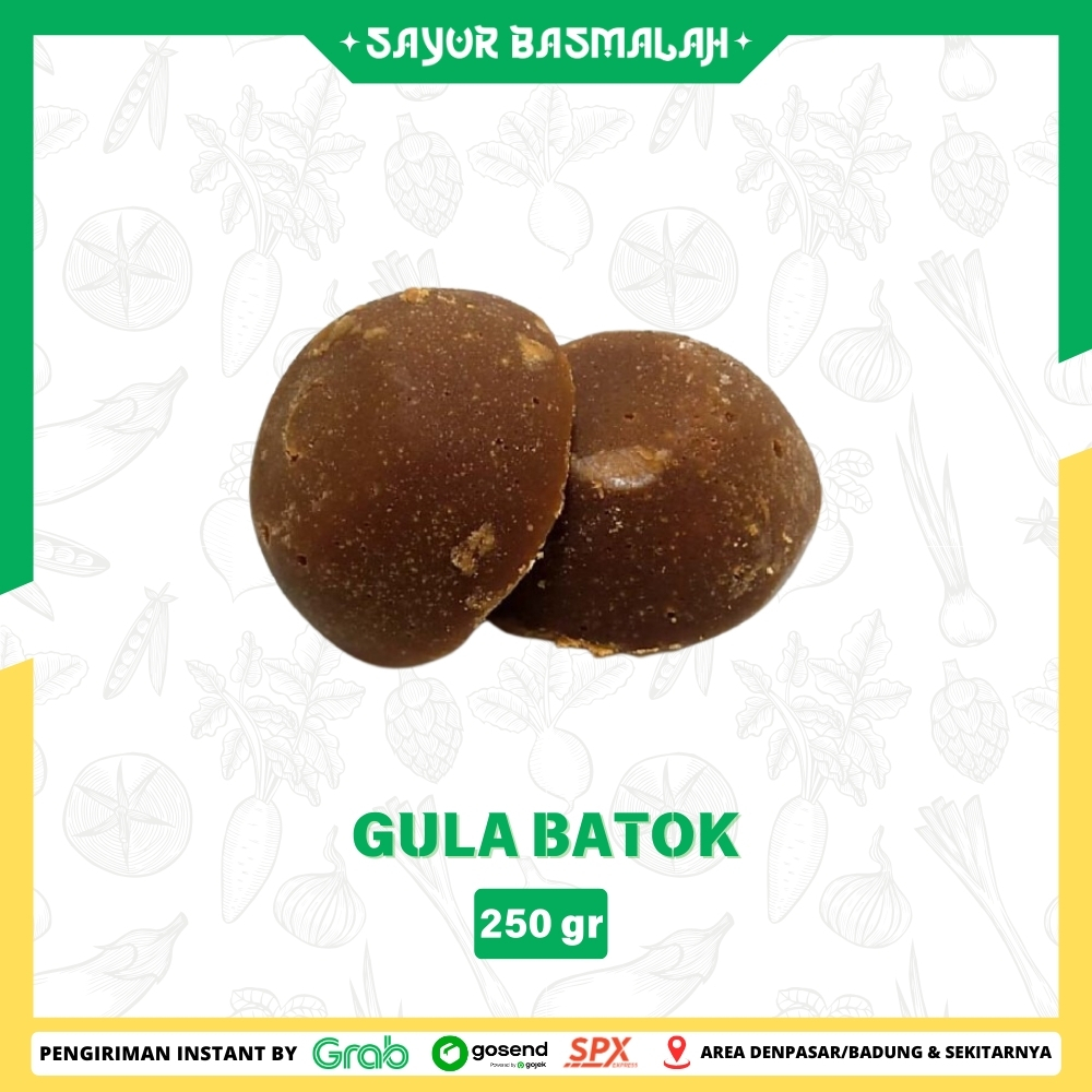 

Gula Batok 250gr - Sayur Basmalah