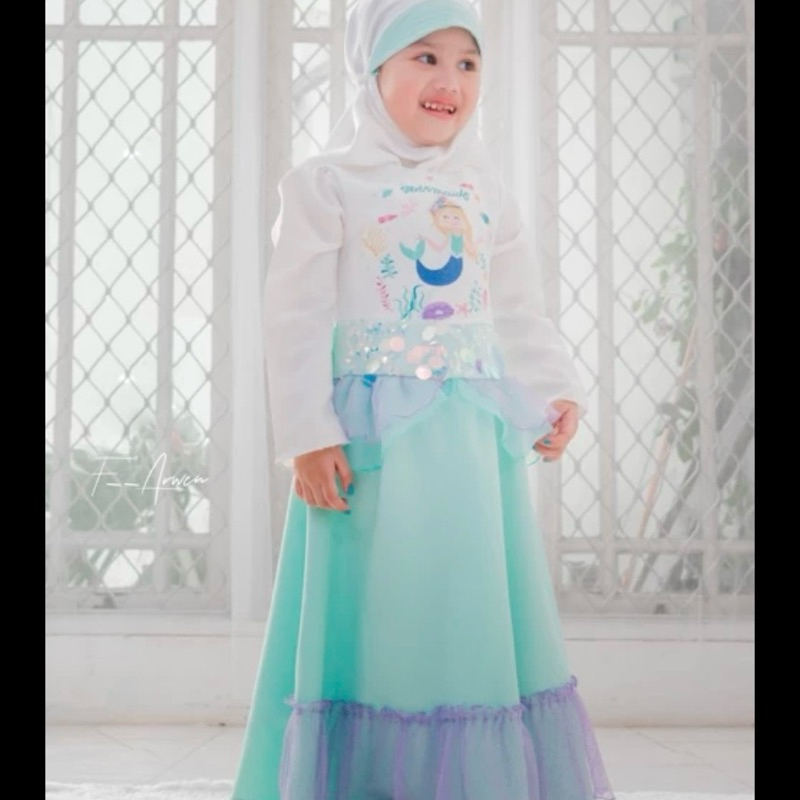 Dress Muslim Mermaid Balloon party