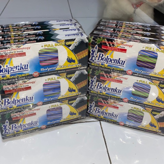 

Bolpenku Lilin Grip, 1 Pak isi 12 pcs