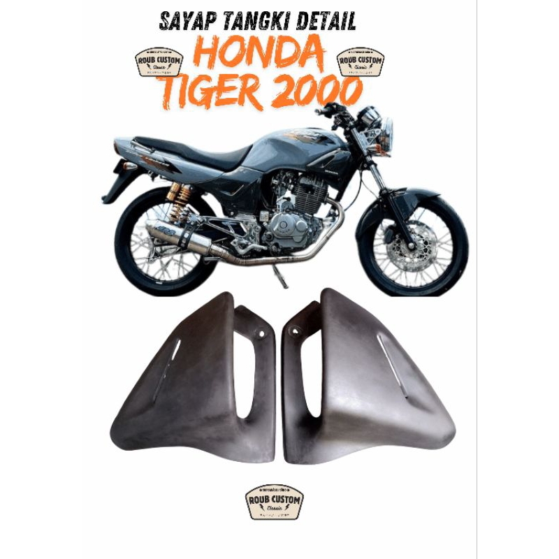 sayap tangki Honda Tiger 2000 sayap tangki Honda tilas 2000