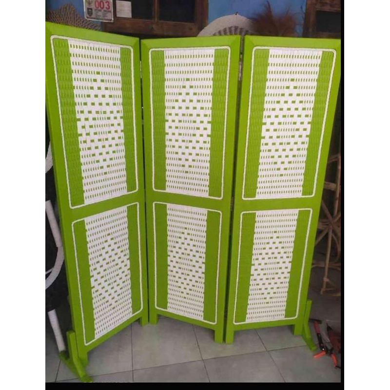 Sketsel / pembatas ruangan / pembatas anyaman