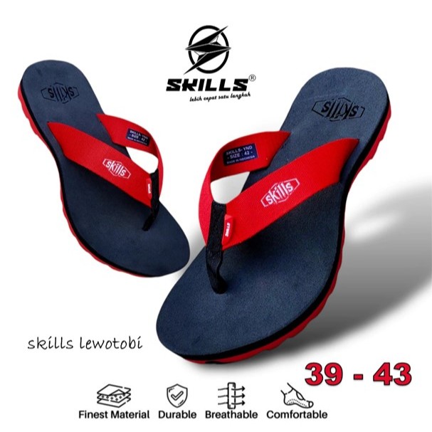 Sandal Gunung Pria | Sandal Pria Casual Jepit Gunung, skills 100%original bayar cod sandal jepit,