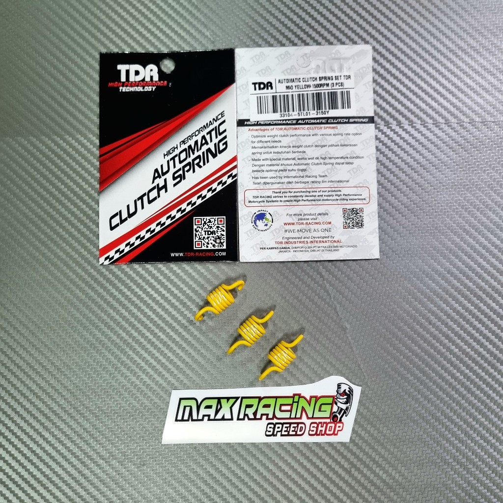 Per Sentri Kampas Otomatis Ganda TDR 1500 RPM Yellow Mio Soul Gt Fino Mio J Mio Sporty Nouvo