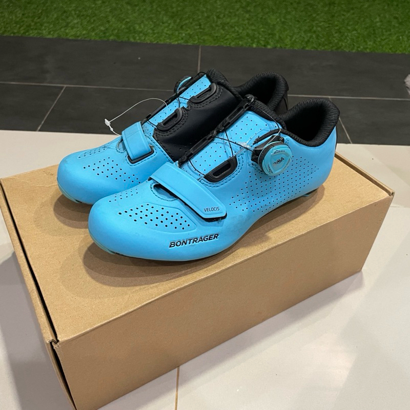 Sepatu Cleat Bontrager Velocis Blue