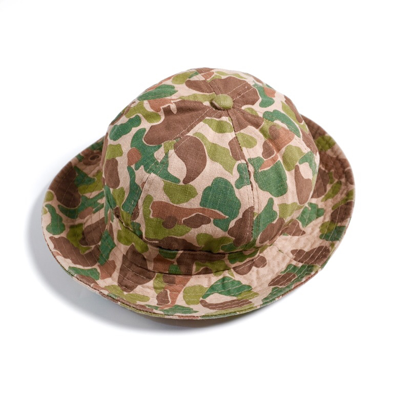TOPI RIMBA BUCKET HAT MILITARY US ARMY CAMO FROGSKIN