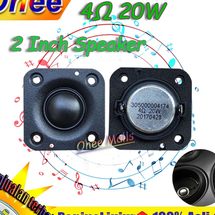 KI3  dikirim dari jaka M speaker tweeter 2 inch 4ohm 2w M subwoofer speaker Speaker 2 inch 4 ohm 2 w