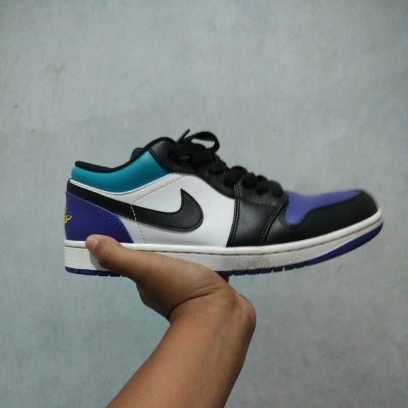 Nike Air Jordan Retro 1 Low Aqua court