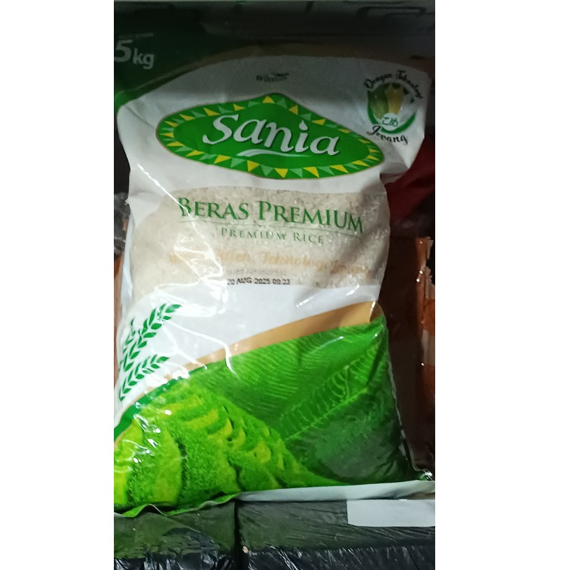 

Beras Premium Sania 5 kg