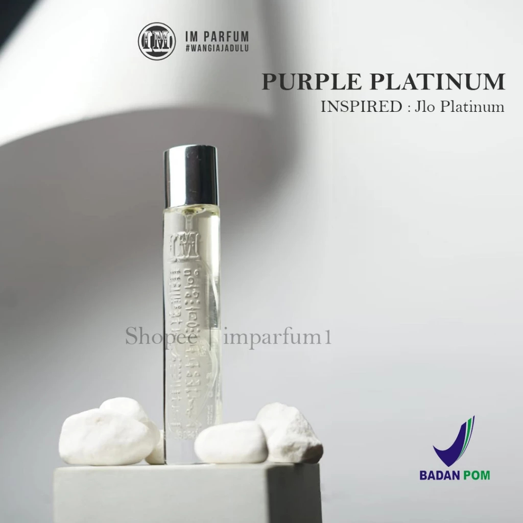 Parfum Wanita Tahan Lama | Purple Platinum 30ml BPOM | Jlo Platinum By Im Parfum EDP | Bibit Import