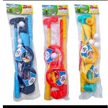 MAINAN ANAK MURAH GOLF SET/STICK GOLF SET