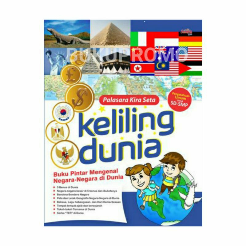 Buku Keliling Dunia Pintar Mengenal Negara-negara di Dunia