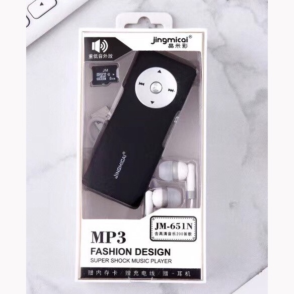 KI3 MP3 Player Walkman Micro SD Slot Mp3 Player M MP3 Player M SD Card Pemutar Musik Mp3 JINGMICAI