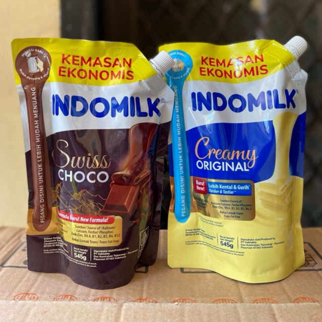 

SKM - Susu Kental Manis Indomilk Susu Kental Manis Sachet 545 gr / NDOMILK SKM INDOMILK SUSU KENTAL MANIS POUCH INDOMILK POUCH INDOMILK CREAMY INDOMILK