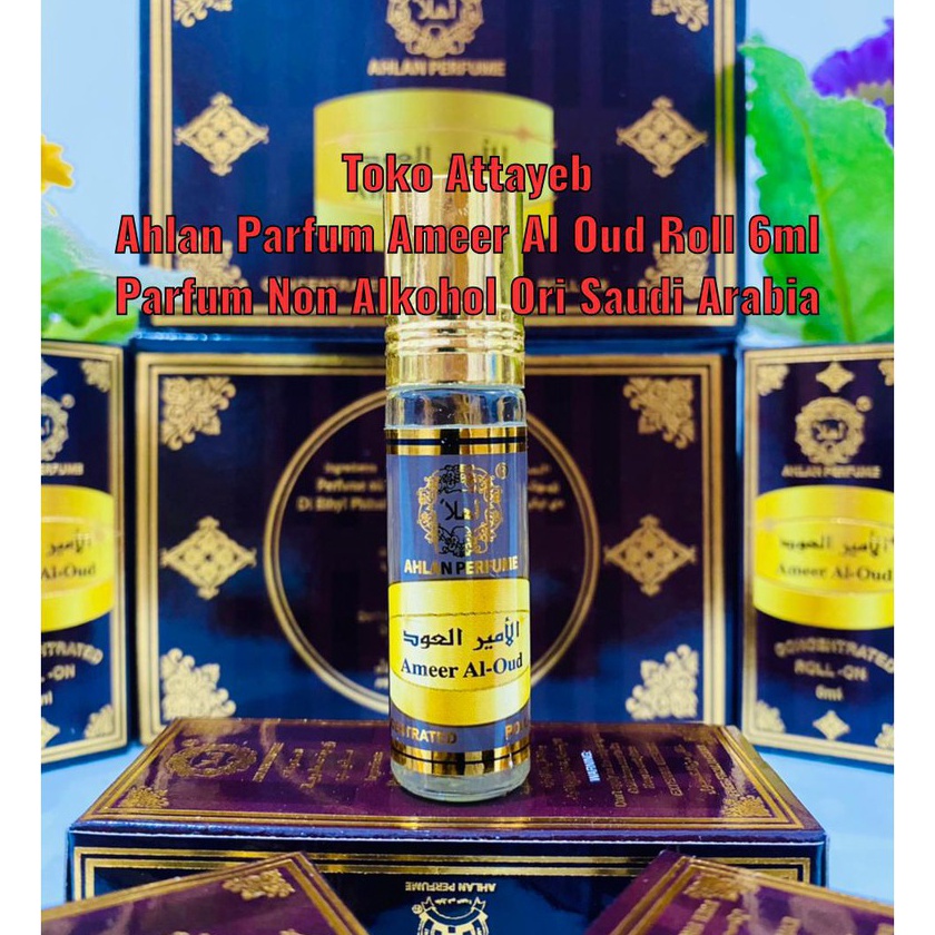 Sale Ahlan Parfum Arab Ameer Al Oud Roll 6ml Parfume Orinal Non