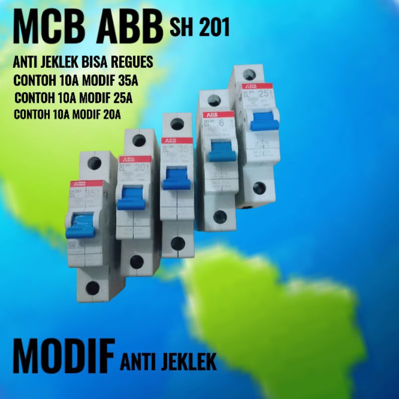 MCB PLN SH 201 MODIF 2A RASA 35A