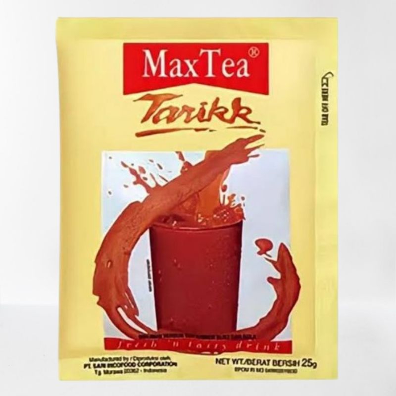 

TEH TARIK MAX TEA 25GR 1 RENCENG ISI 10