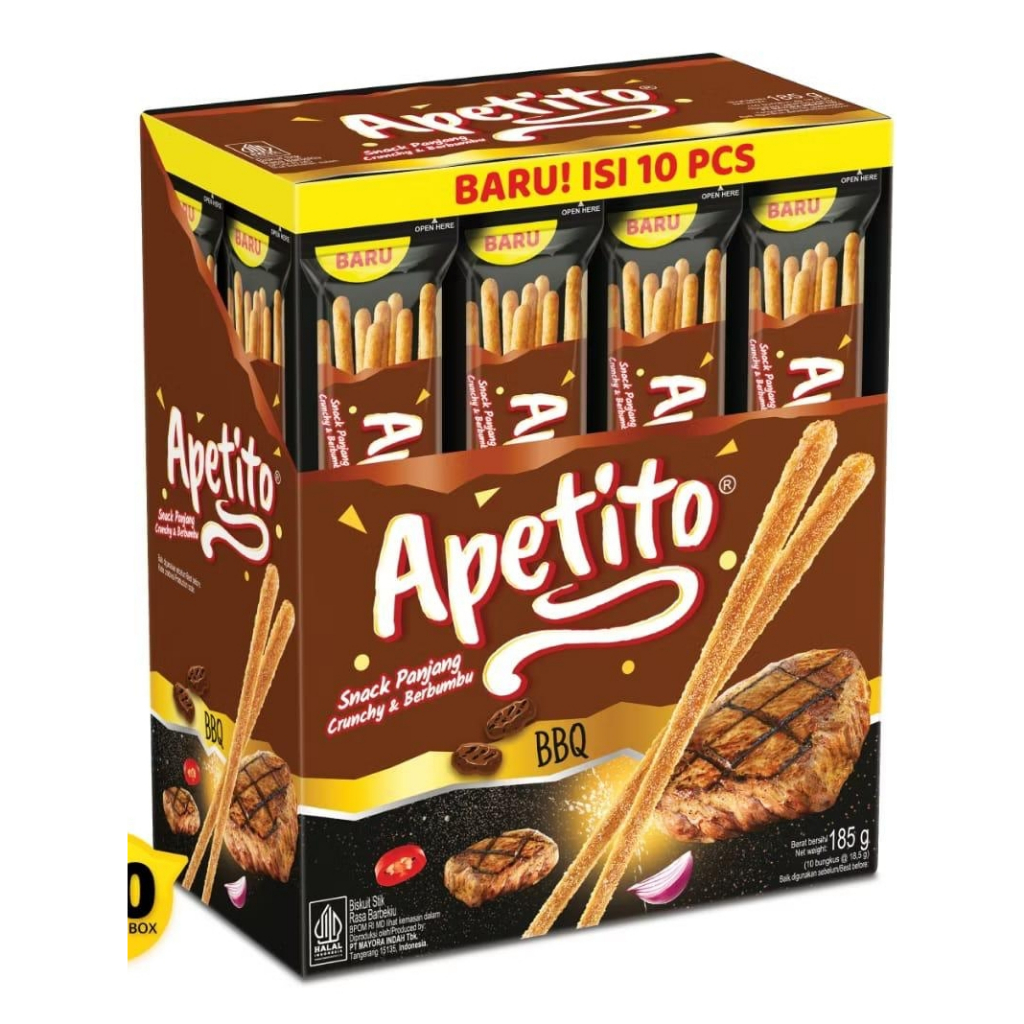 

Apetito | Isi 10 @ 18.5 Gr | Mayora