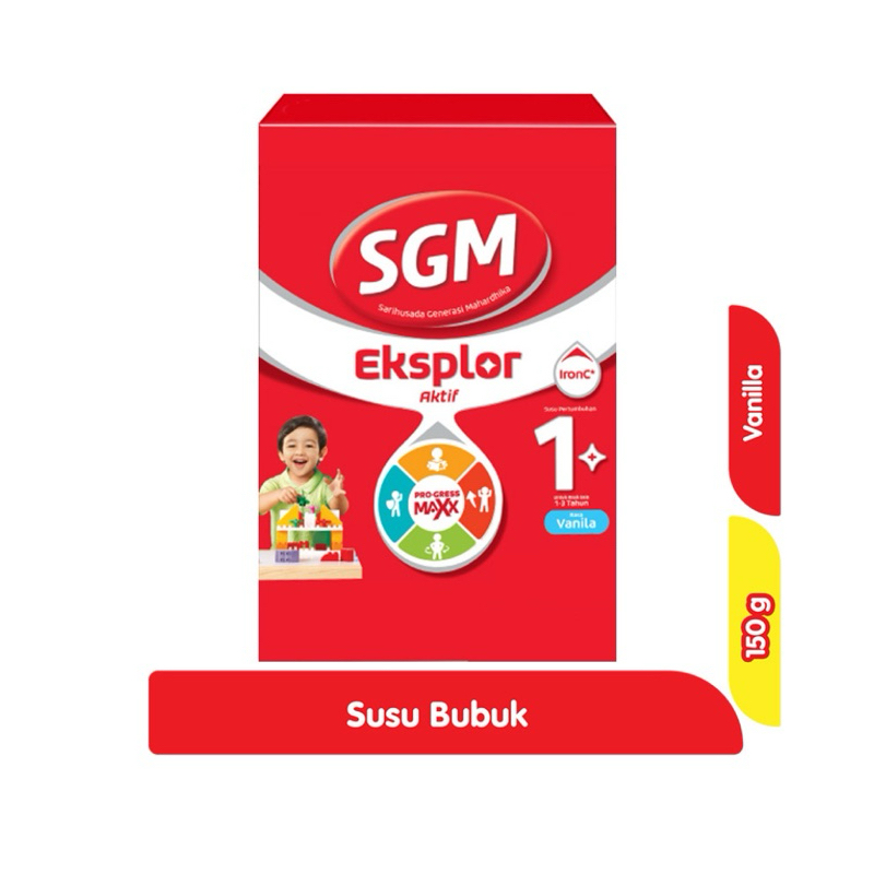 

SGM Eksplor 1+ IronC Susu Bubuk Pertumbuhan Anak 150g