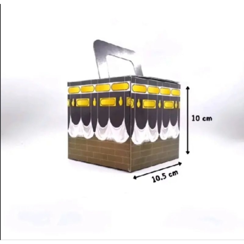 

Dus Box Kabah 1 Pcs | Kardus Kabah | Gift From Haji Dan Umroh