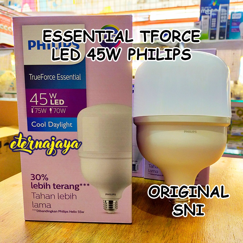 PHILIPS TrueForce Essential Lampu LED 45W Putih 6500K 45 Watt Tforce