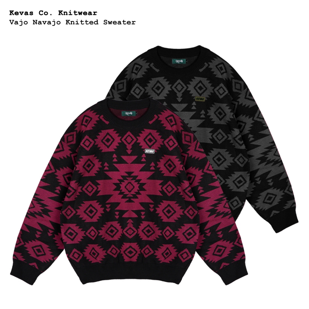 Kevas Vajo Navajo Knitted Sweater