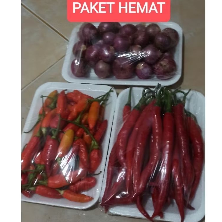 

cabai/bawang/paket hemat cabai