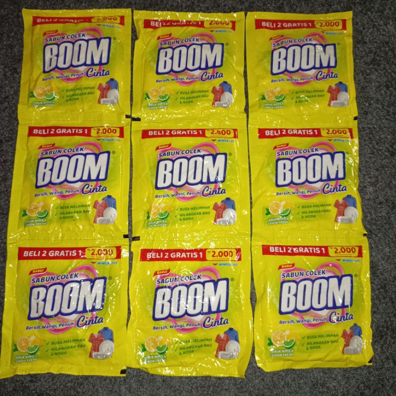 [dapet 3 pcs] Sabun Colek Boom Cream Beli 2 Gratis 1 145 Gram Pencuci Piring