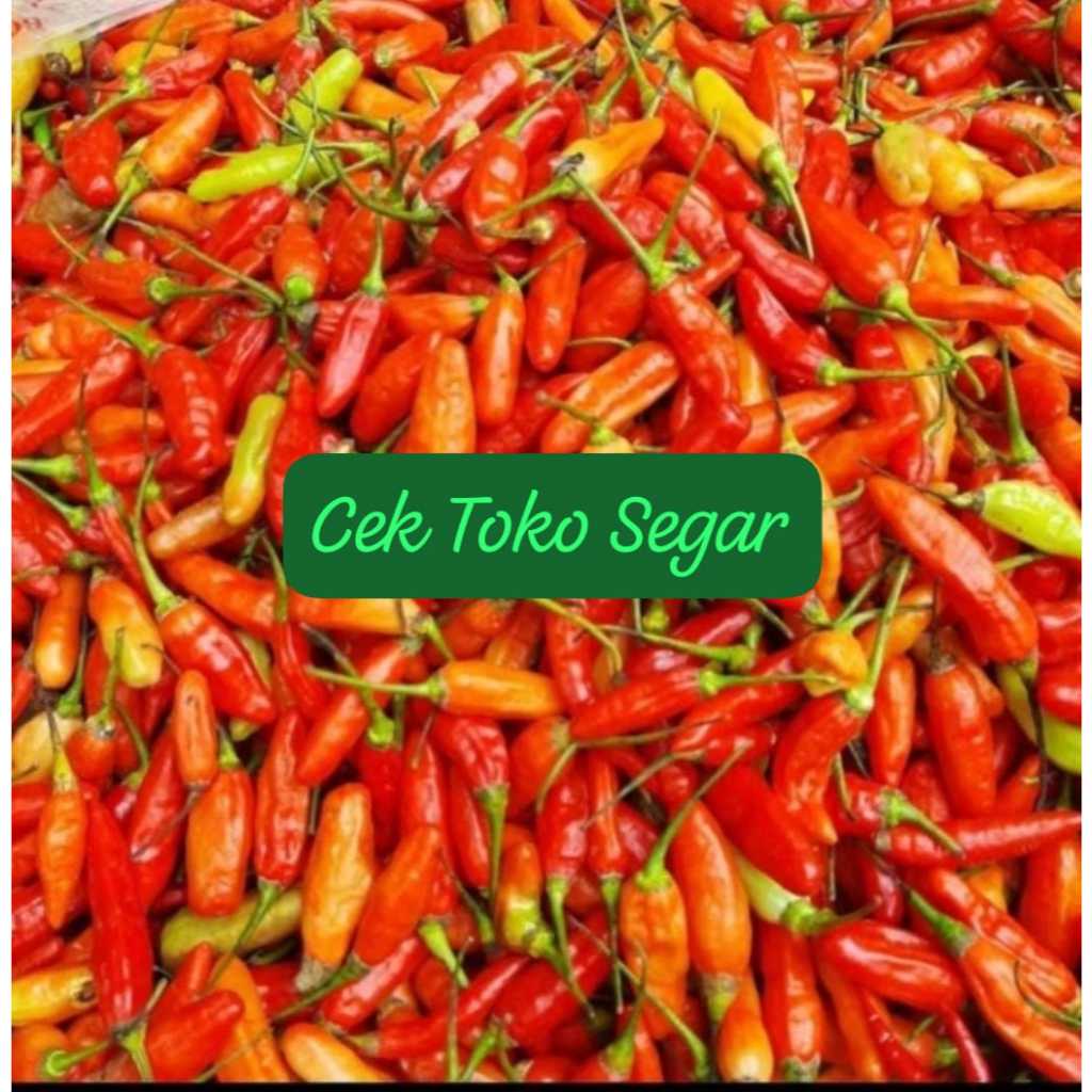 

Cabai Rawit Merah Pedas Lokal 250gr 500gr 1000gr