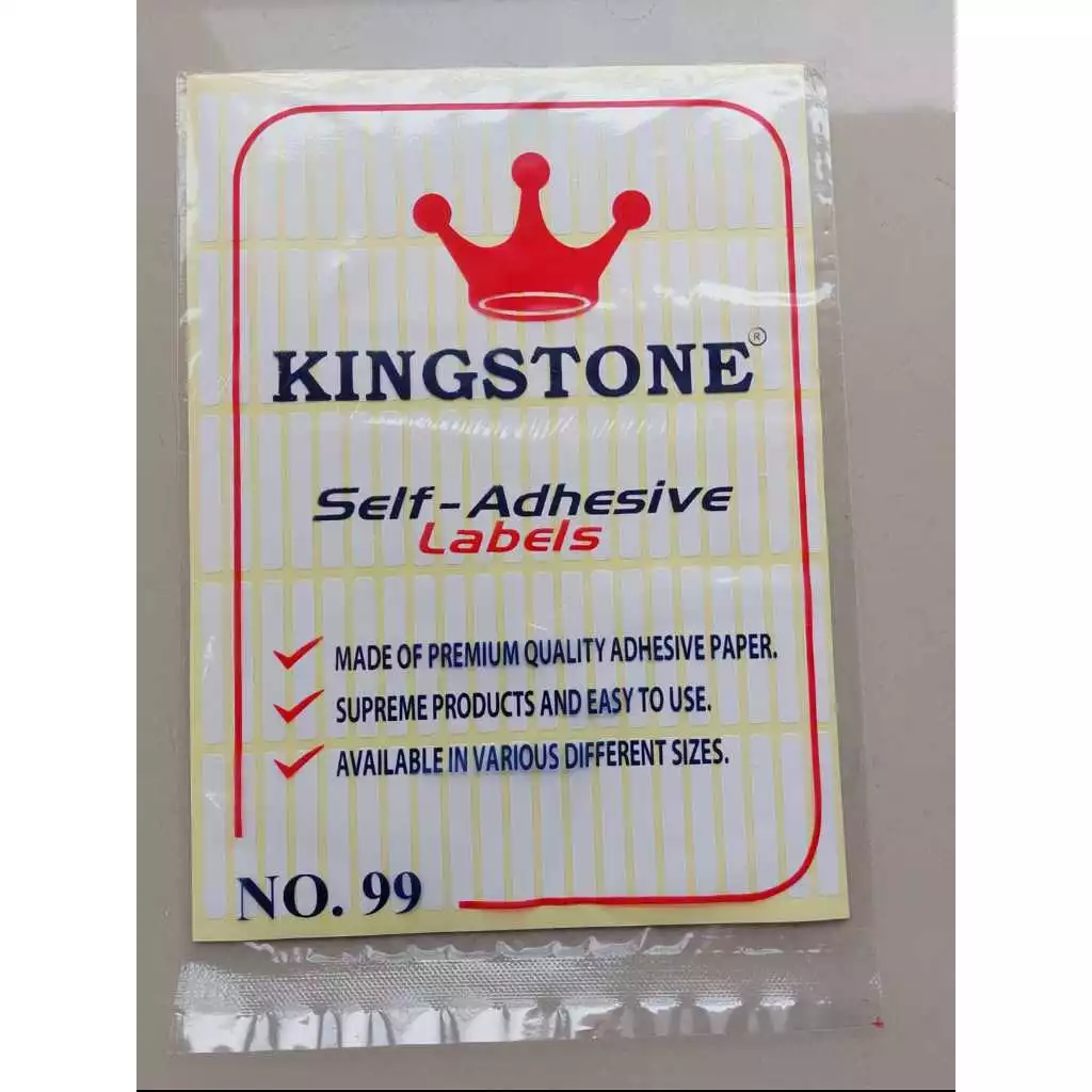 

BUNDLE 25 PACK Sticker Label / Stiker Label / Label Harga / Label Nama / Label 99 103 104 107 112 121 123 / Sticker Undangan / Stiker Undangan / Sticker Self Adhesive Label KINGSTONE