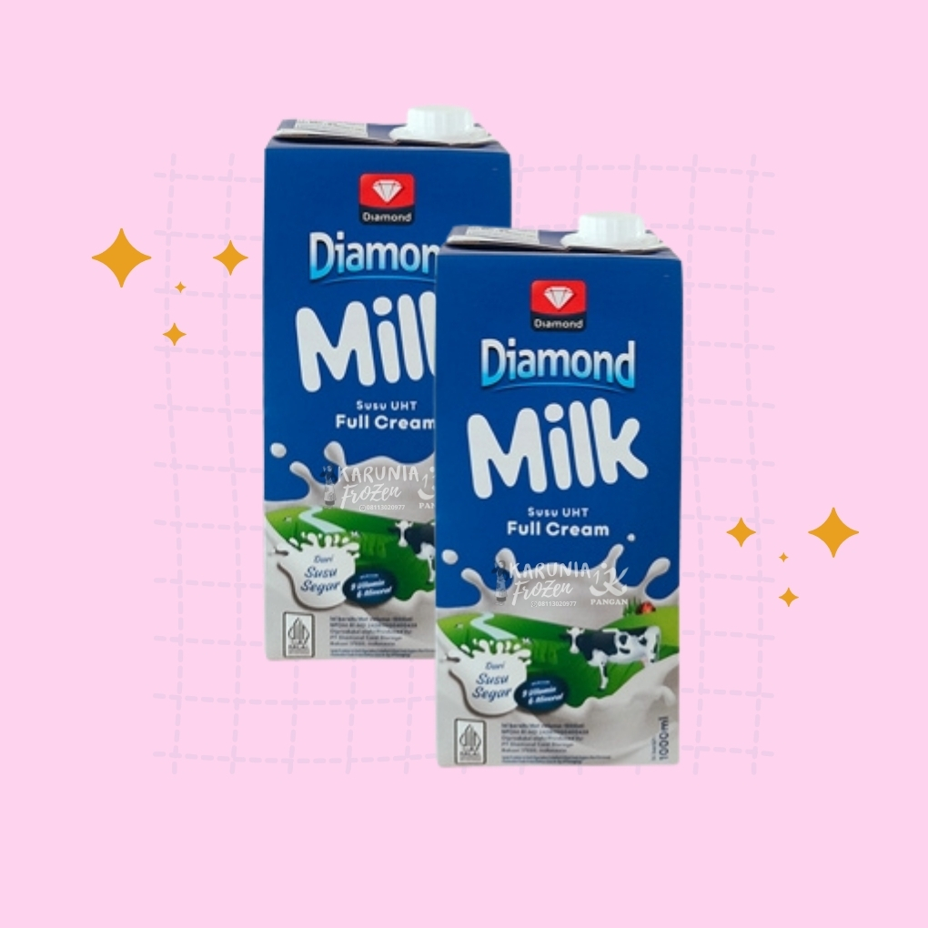 

Diamond Susu Cair UHT Full Cream 1Liter