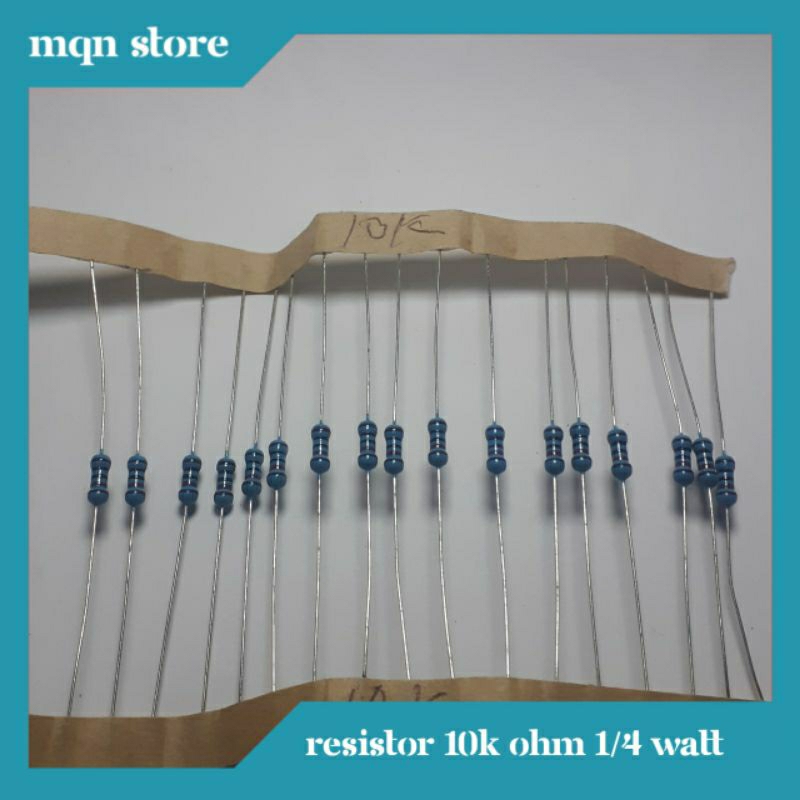 Resistor 10k ohm 1/4 Watt