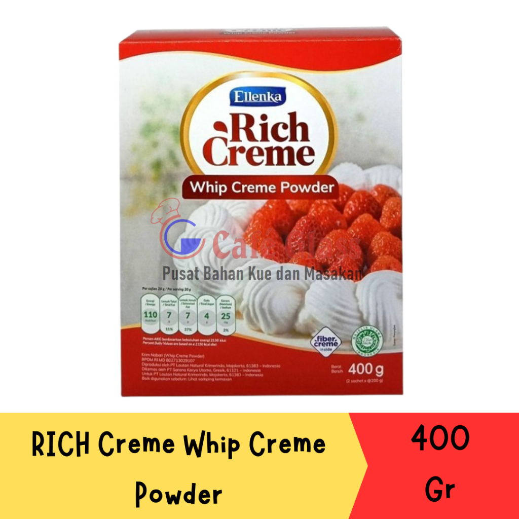 

Ellenka Rich Whip Creme Powder 400Gr