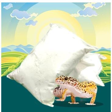 DOLOMIT 500 GR - Dolomit Gecko Alas Kandang Leopard Gecko Reptil Dollmite Kapur Kalsium Reptil