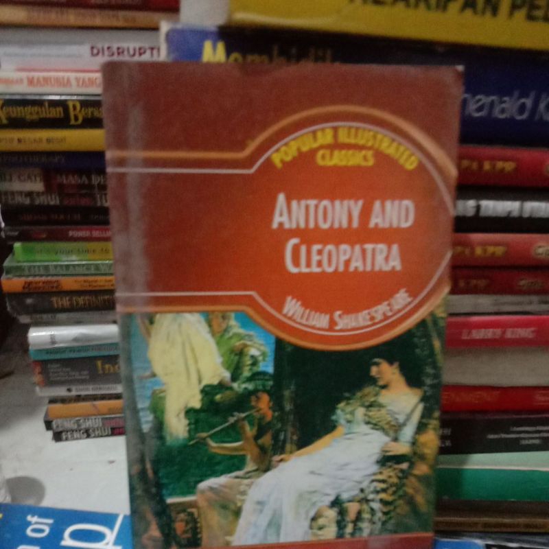 novel import classic Antony and the cleopatra by Shakeaspeare