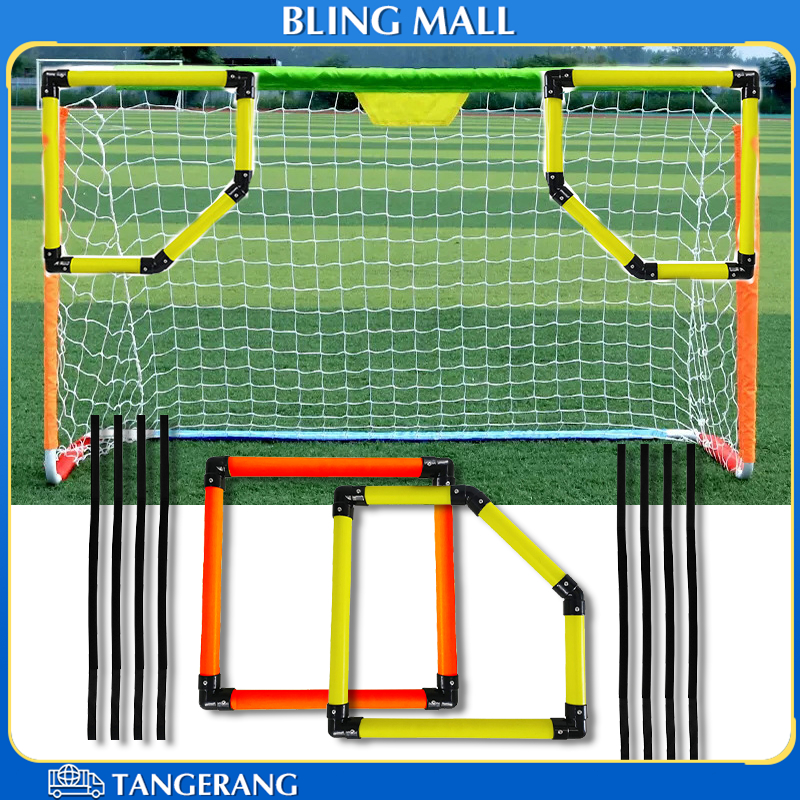 Football Goal Shooting Practice Free Kick Shooting Training PVC Soccer Goal Corner Target
