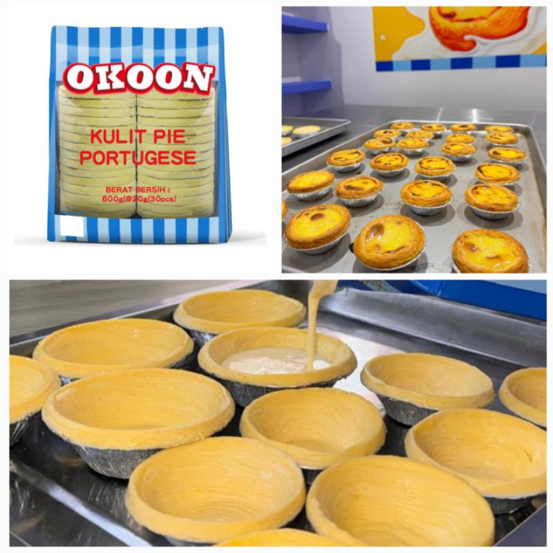 

KULIT PORTUGIS EGG TART ISI 30 PCS ( GOSEND ONLY ) HALAL