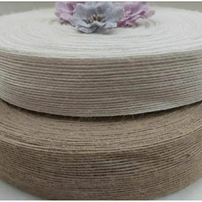 

4 cm - 1 Yard (90cm) | Pita Goni Coklat